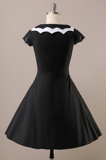 Halloween Bat Print Dress